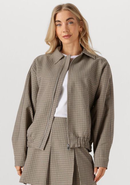 CATWALK JUNKIE Jack CHECK BOMBER en beige - large
