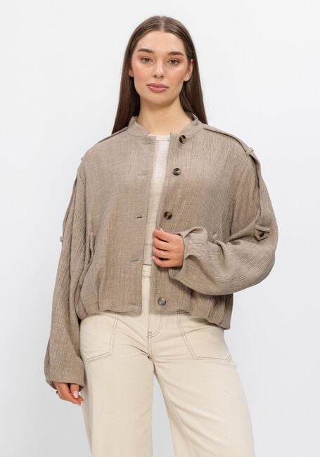 Y.A.S. Jack YASRINA LS JACKET en taupe - large