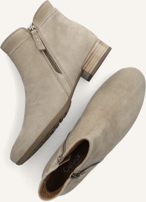 Beige GABOR Enkellaarsjes 718 Beige GABOR Enkellaarsjes 718 - large