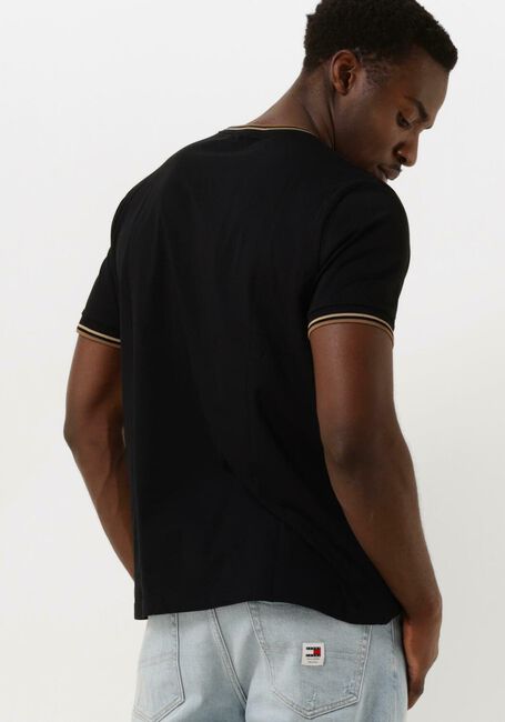 Zwarte FRED PERRY T-shirt TWIN TIPPED T-SHIRT - large