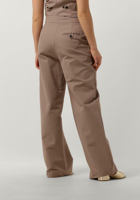 VANILIA Pantalon STRAIGHT SOFT TOUCH en marron - large