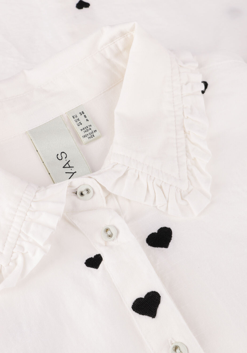 Witte Y.A.S.  YASHEART LS LONG SHIRT - large