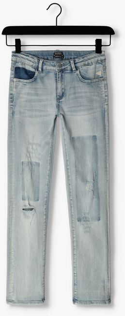 Blauwe INDIAN BLUE JEANS Straight leg jeans BLUE SUE DAMAGED STRAIGHT FIT - large