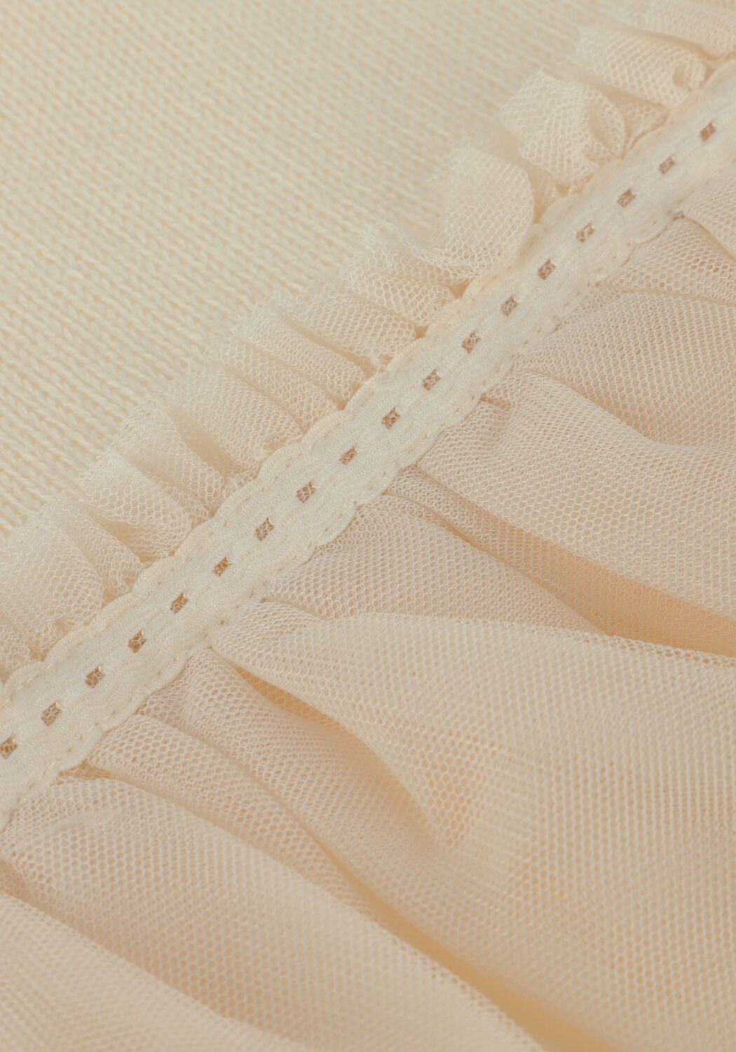 Beige LIL' ATELIER Jurken NBFSARINA LS KNIT BODY DRESS LIL - large