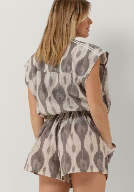 10DAYS Combishorts PLAYSUIT IKAT Écru - large