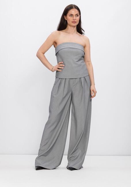 MY ESSENTIAL WARDROBE Haut MWHANNA CORSAGE Gris clair - large