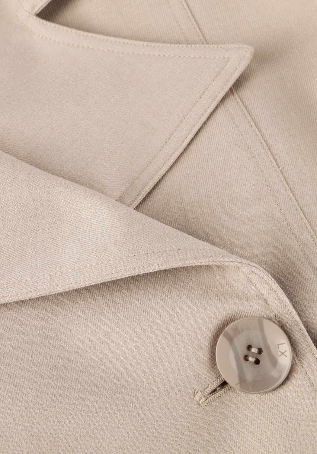 Beige ALIX THE LABEL Jassen LADIES WOVEN TRENCHCOAT - large