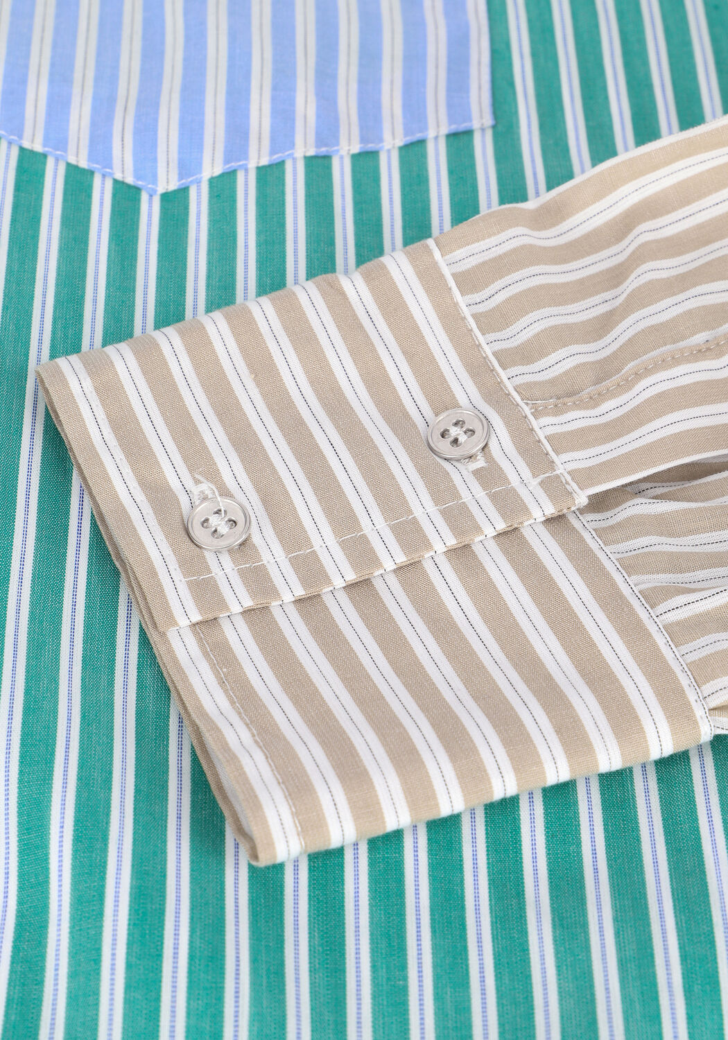 Multi CO'COUTURE  REGINA MIX OVERSIZE SHIRT - large