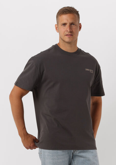 PUREWHITE T-shirt T-SHIRT WITH CHEST PRINT AND BACK ARTWORK en gris - large