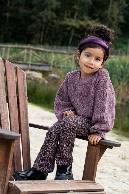 KOKO NOKO Pull Q52984 en violet - large
