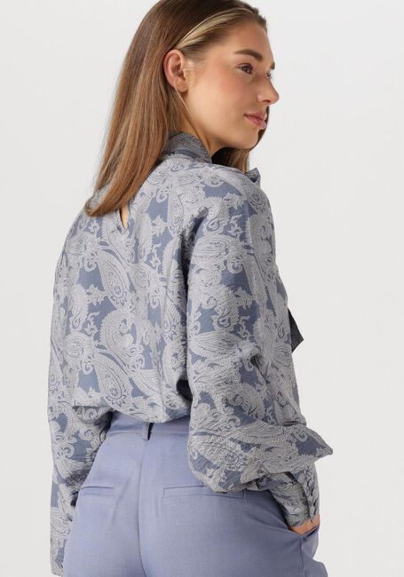 Y.A.S. YASLIMOS LS TOP S. Blouses en bleu - large