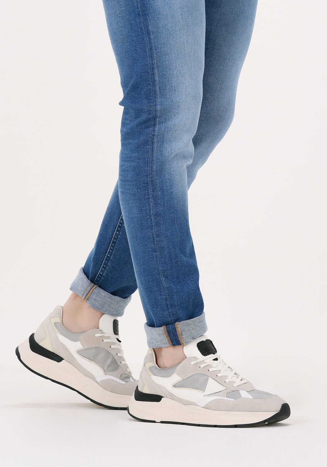 Beige GUESS Lage sneakers IMOLA - large