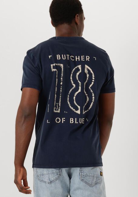 BUTCHER OF BLUE T-shirt ARMY 18 STENCIL TEE Bleu foncé - large