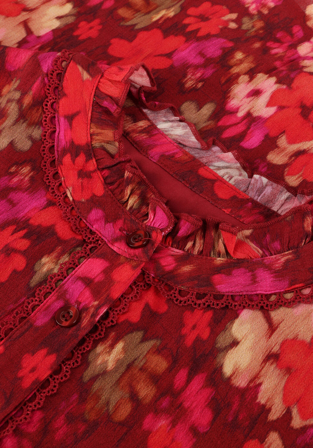 YDENCE Mini robe DRESS DIDI en rouge - large