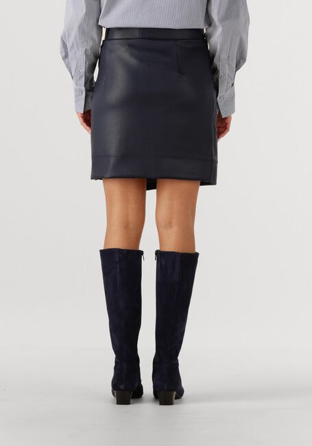 JANSEN AMSTERDAM Mini-jupe CARA ROK CS 769 SHORT OVERLAP RHINESTONES Bleu foncé - large