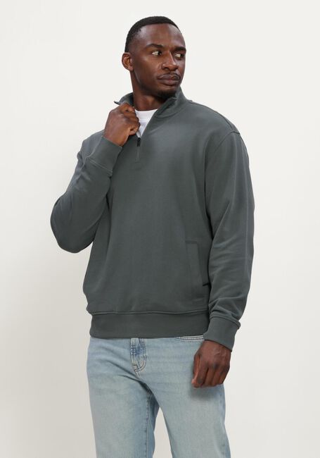 BOSS ORANGE Pull ZE SMALLZIP en vert - large