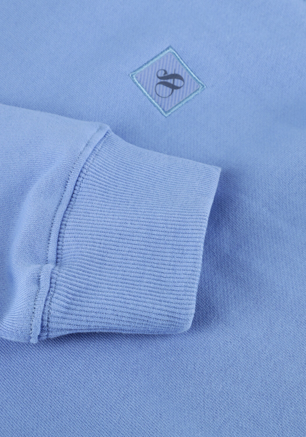 SCOTCH & SODA Chandail SEASONAL CORE - REGULAR-FIT LOGO SWEATSHIRT Bleu clair - large