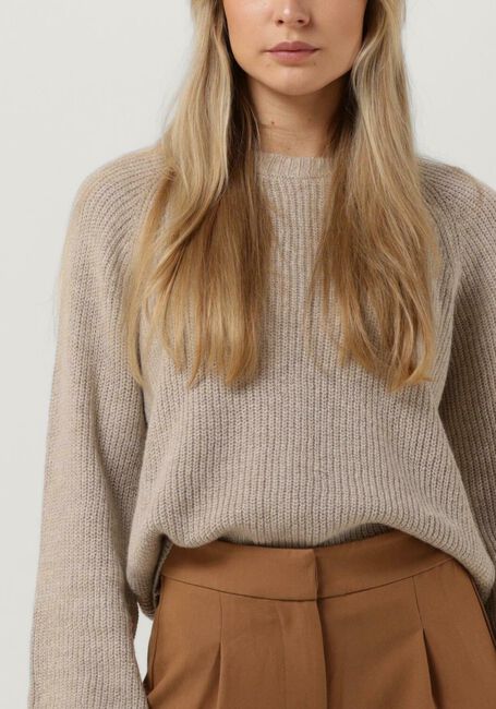 MODSTRÖM Pull BORG O-NECK en beige - large