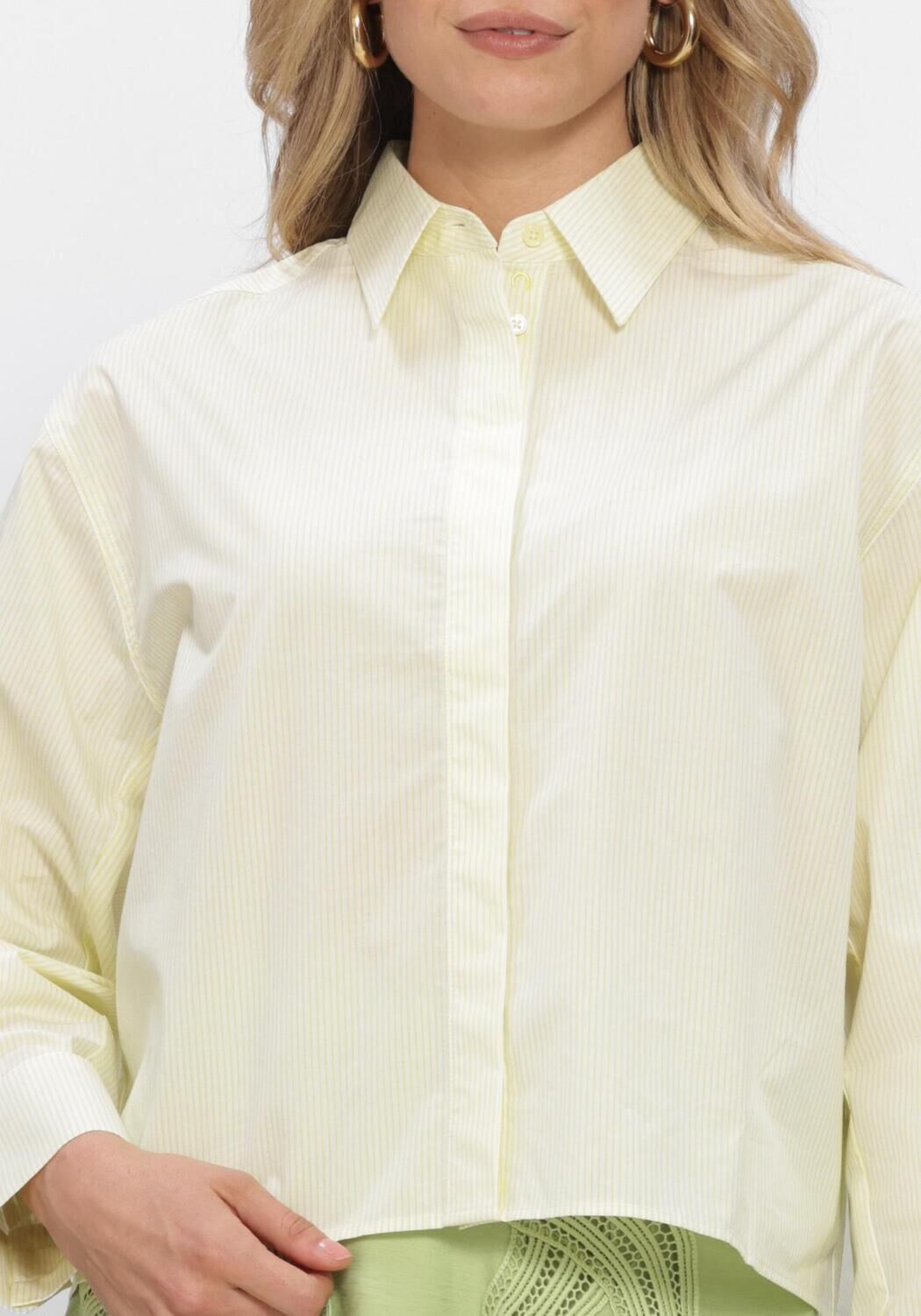 Gele COPENHAGEN MUSE  CMBLAIRE-SHIRT - large