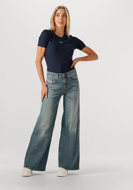 Lichtblauwe DIESEL Wide jeans 1978 D-AKEMI - large