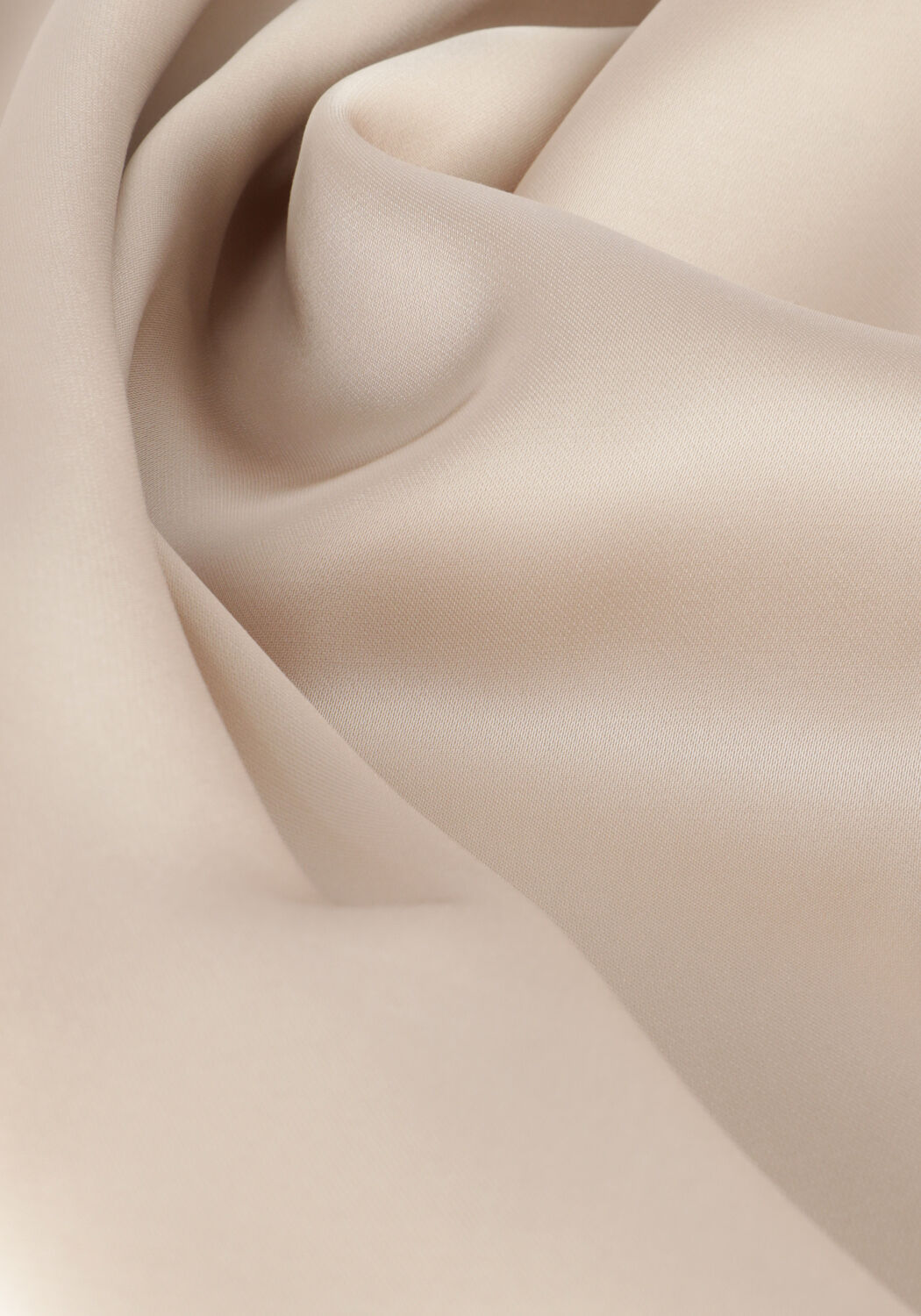 RESORT FINEST Robe midi SLIP DRESS en beige - large