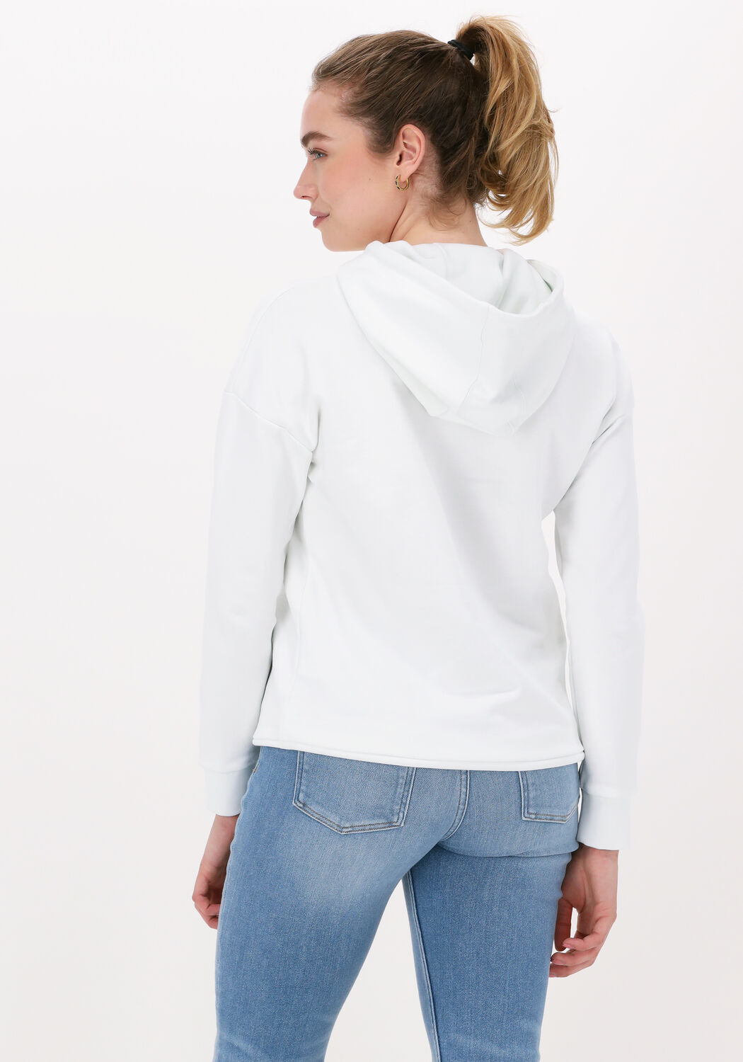 Witte LYLE SCOTT Sweater OVERSIZED HOODIE Omoda