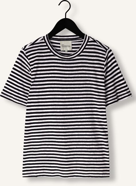 Zwarte MY ESSENTIAL WARDROBE T-shirt LISAMW STRIPED TEE Zwarte MY ESSENTIAL WARDROBE T-shirt LISAMW STRIPED TEE - large