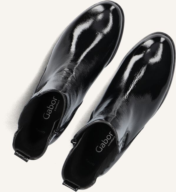 Zwarte GABOR Enkellaarsjes 022 Zwarte GABOR Enkellaarsjes 022 - large