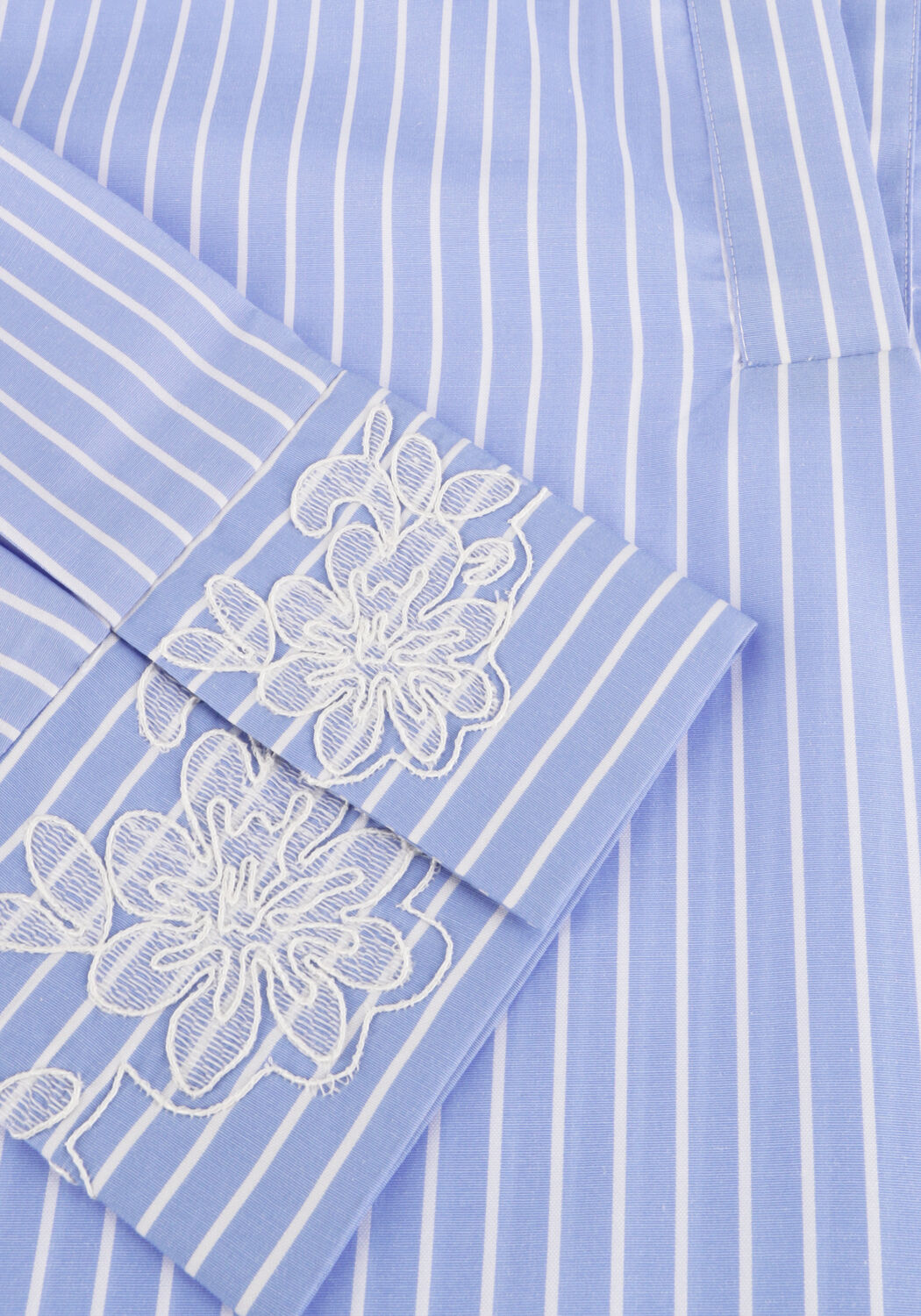 Lichtblauwe BRUUNS BAZAAR  MESQUITEBBKALOE BLOUSE - large