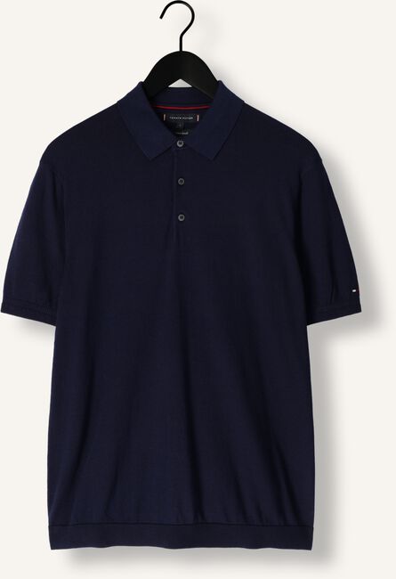 Blauwe TOMMY HILFIGER Polo DC COTTON LYOCELL POLO Blauwe TOMMY HILFIGER Polo DC COTTON LYOCELL POLO - large