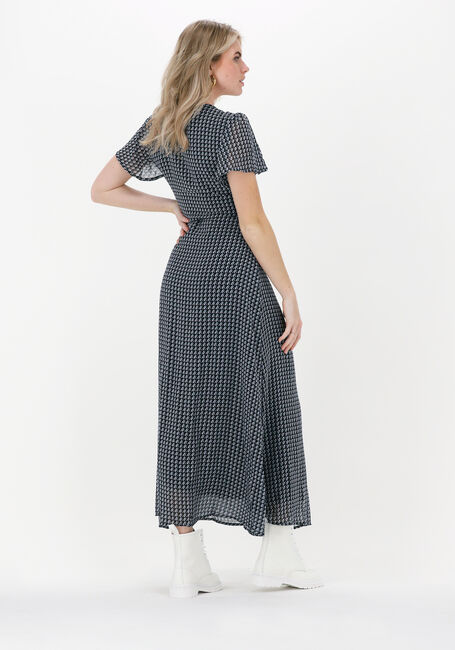 COLOURFUL REBEL Robe maxi AVA GEOMETRIC MAXI WRAP DRESS en noir - large
