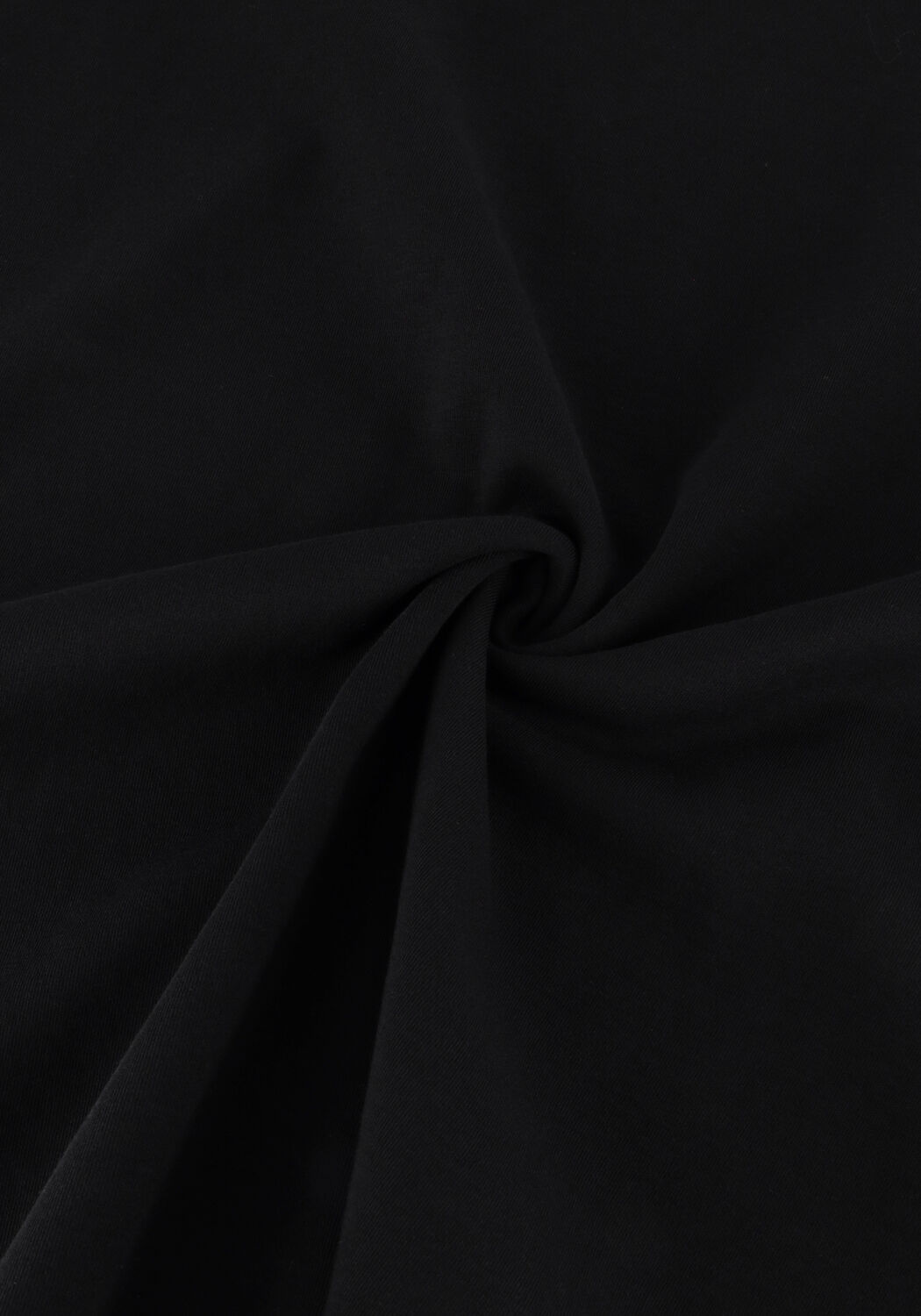 Zwarte CAST IRON T-shirt CREWNECK REGULAR FIT INTERLOCK ESSENTIAL - large