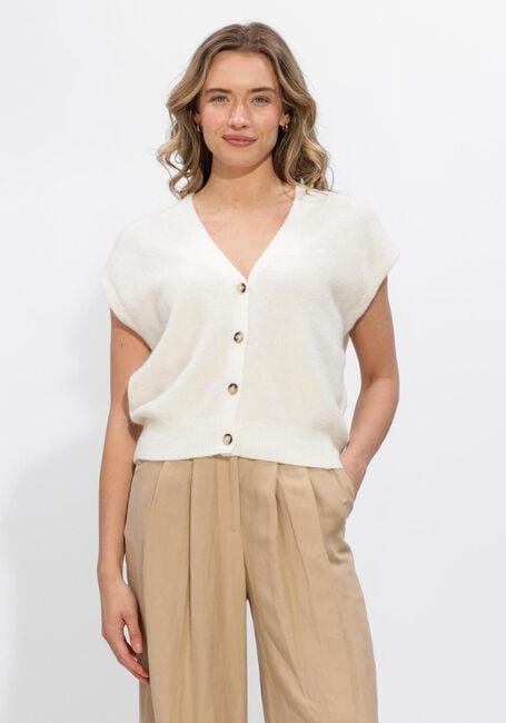 Gebroken wit KNIT-TED Vest MARBLE - large