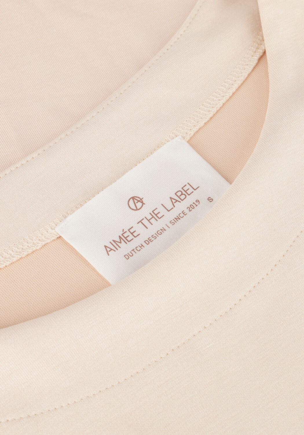 AIMEE THE LABEL T-shirt ROMEE2 &Eacute;cru - large