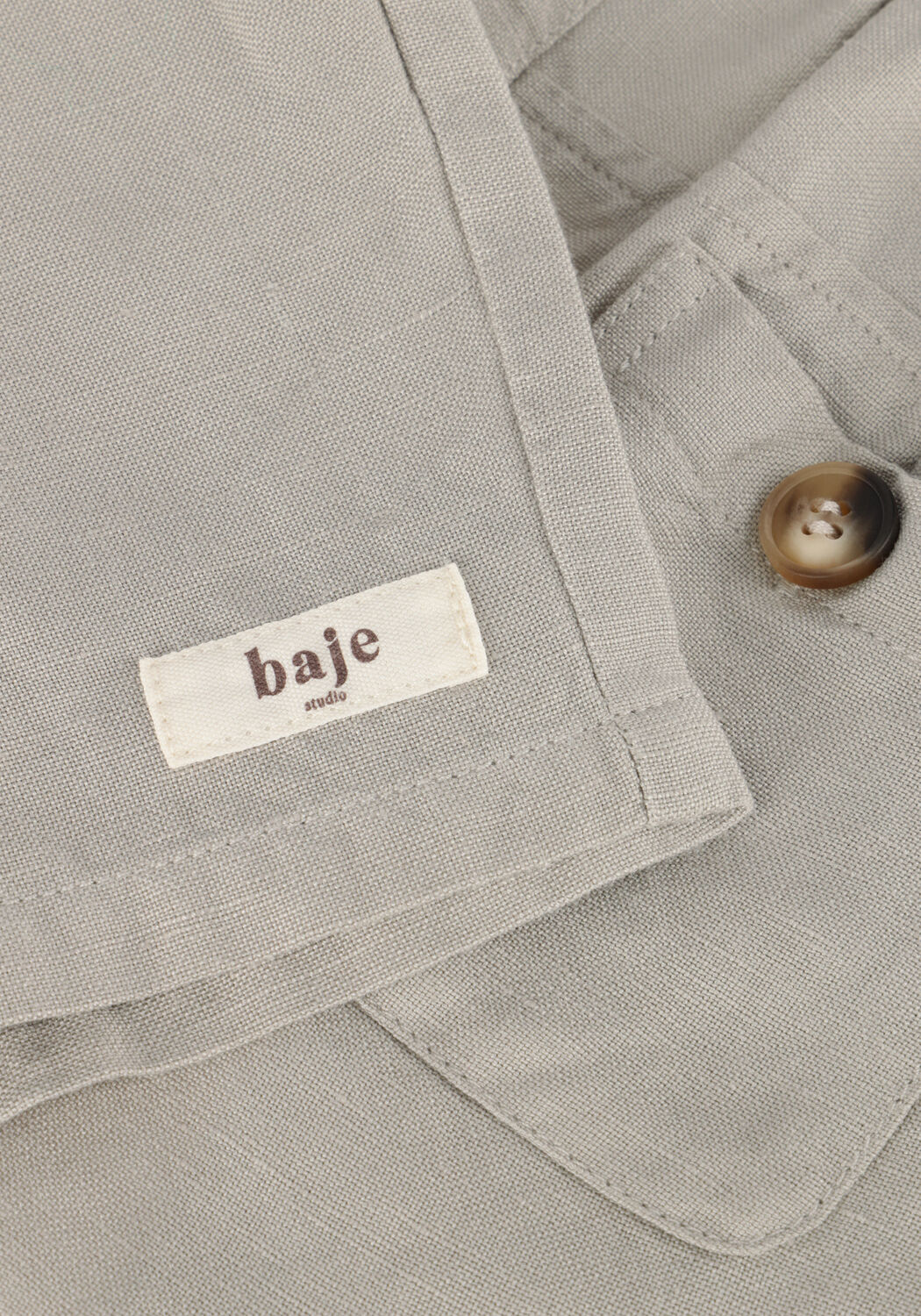 BAJE STUDIO SANTO Pantalons en taupe - large