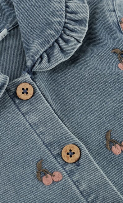 LIL' ATELIER NBFDEVA LOOSE DNM EMB JACKET 2024-ES LIL Blouses Bleu clair - large