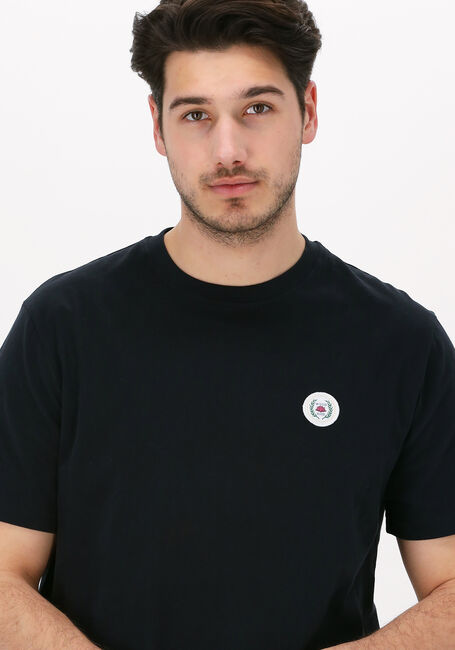 Zwarte WOODBIRD T-shirt OUR JARVIS PATCH TEE - large