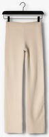 Witte ANOTHER LABEL Pantalon VARIT KNITTED PANTS
