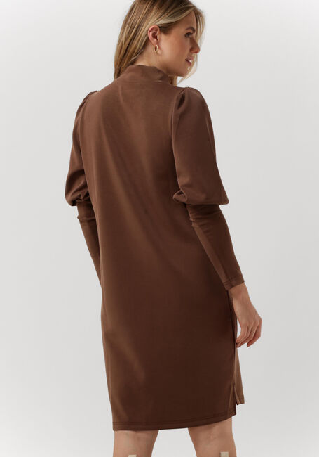 MY ESSENTIAL WARDROBE Mini robe ELLE PUFF DRESS en marron - large