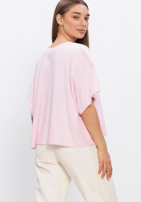 AMERICAN VINTAGE T-shirt GIXY Rose clair - large