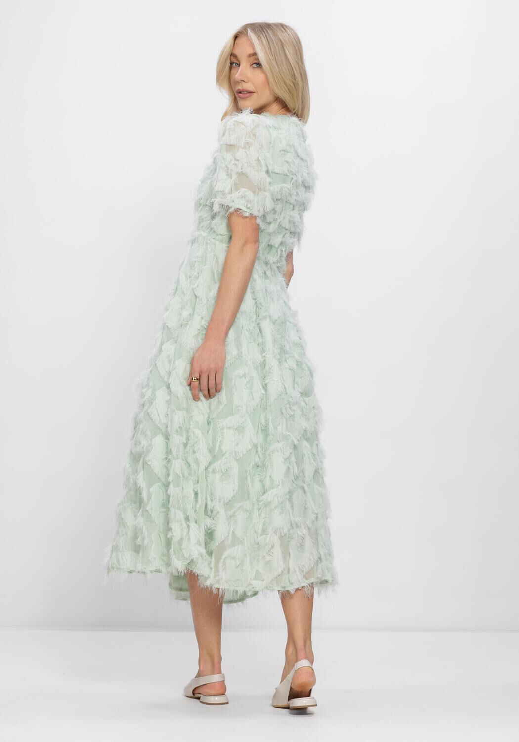 Y.A.S. YASPAZYLLA 2/4 MIDI DRESS S. Robes Menthe - large