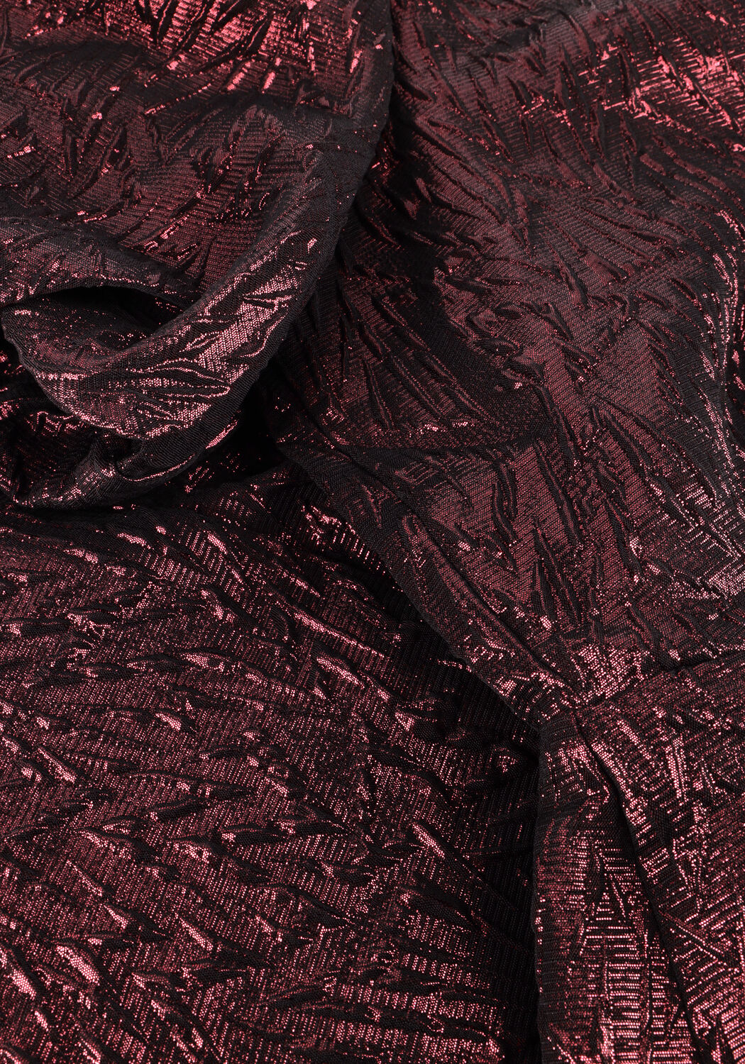 Bordeaux FREEBIRD Mini jurk DEANNA - large