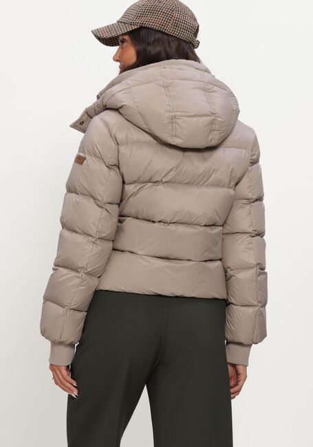 Beige MOSCOW Gewatteerde jas 12-08-MARCY - large