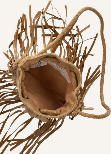 Camel RYLEE + CRU  FRINGE CROSSBODY PURSE SADDLE Camel RYLEE + CRU  FRINGE CROSSBODY PURSE SADDLE - large