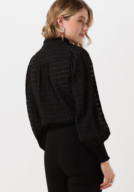 CO'COUTURE PETRA CREPE CHECK SHIRT Blouses en noir - large