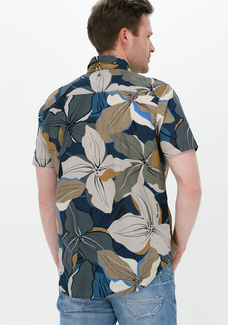 PME LEGEND Chemise décontracté SHORT SLEEVE SHIRT PRINT ON CTN SLUB en multicolore - large