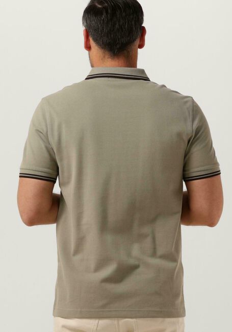 FRED PERRY Polo THE TWIN TIPPED FRED PERRY SHIRT Olive - large