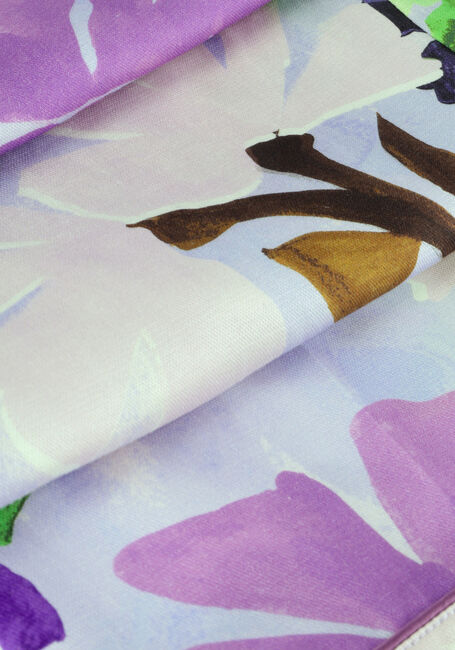 SCOTCH & SODA Pantalon ALL OVER PRINTED DRAPEY WIDE LEG PANTS en violet - large