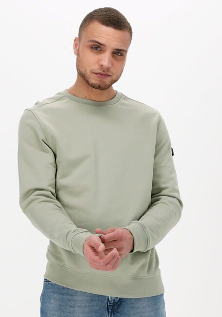 NATIONAL GEOGRAPHIC Chandail FOUNDATION ORGANIC CREWNECK en vert - large