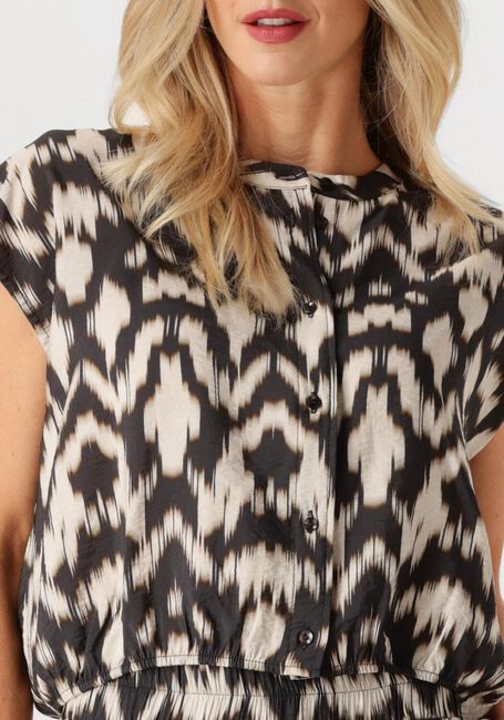 Bruine BY-BAR  LODE BROWN BATIK BLOUSE - large